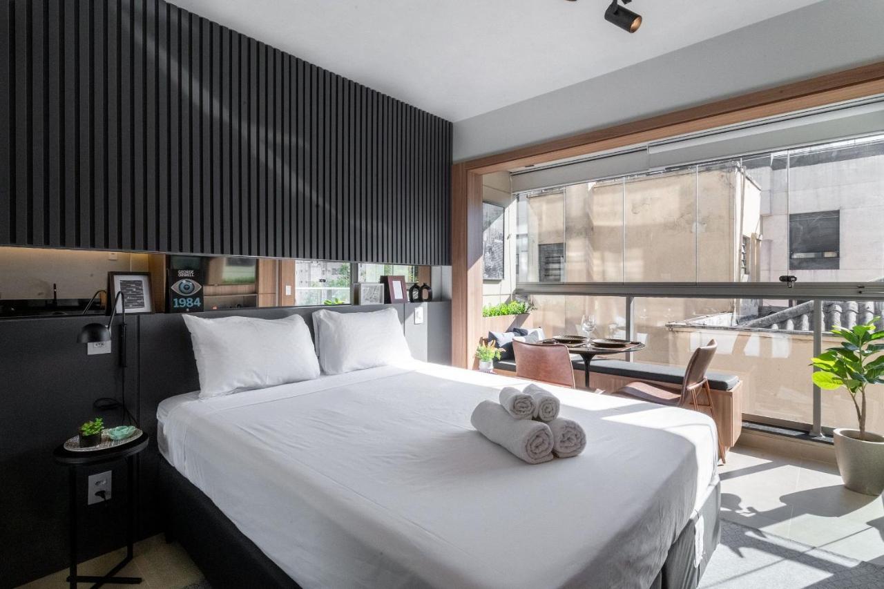Studio Em Condominio Alto Padrao Na Bela Cintra Apartamento São Paulo