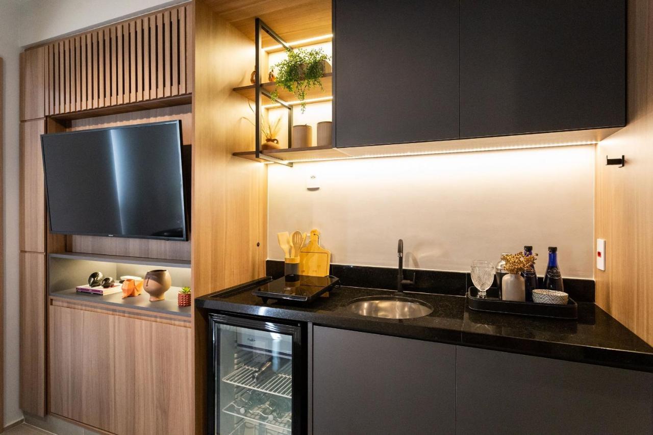 Apartamento Studio Em Condominio Alto Padrao Na Bela Cintra *